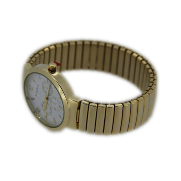 Spring Band Quartz Movement Watch for Ladies